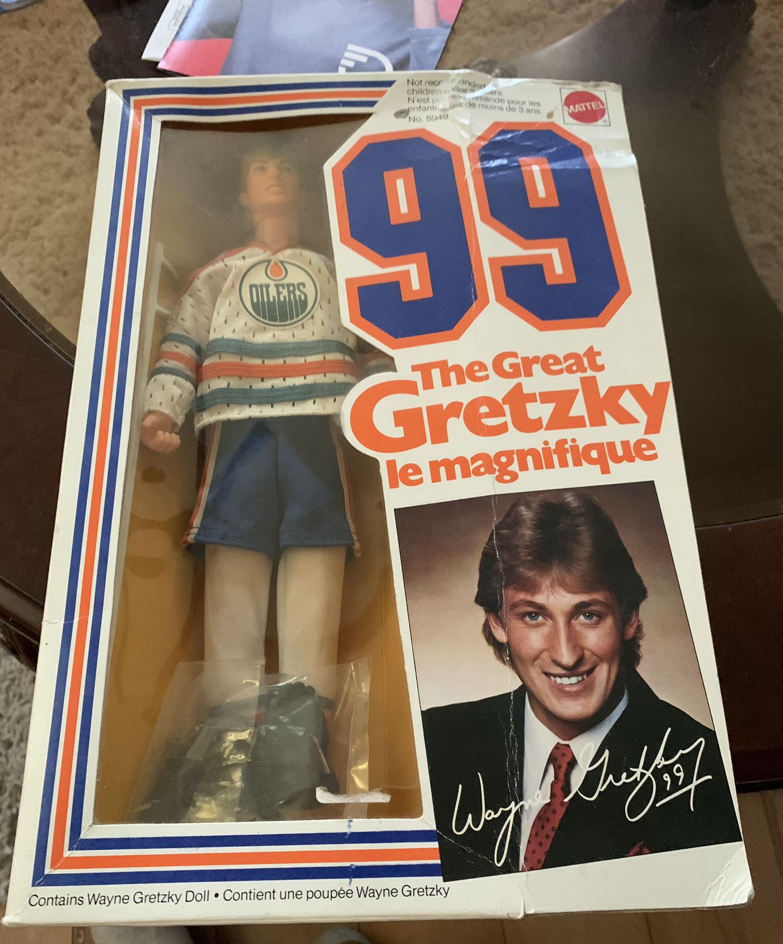 Wayne Gretzky 99 action figure