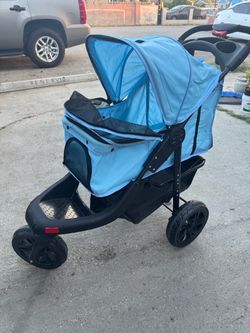 🐾 Cat & Dog Stroller – Great for Small to Large Pets! 🐶🐱