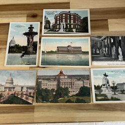 Postcards of Washington DC, golden era, unposted