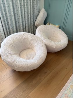 Pottery Barn swivel chairs