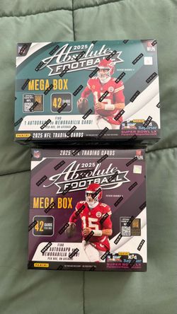 2025 Panini Absolute Football Mega Box x2