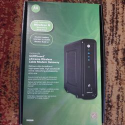 Motorola 3.0 Cable Router & Wi-Fi 
