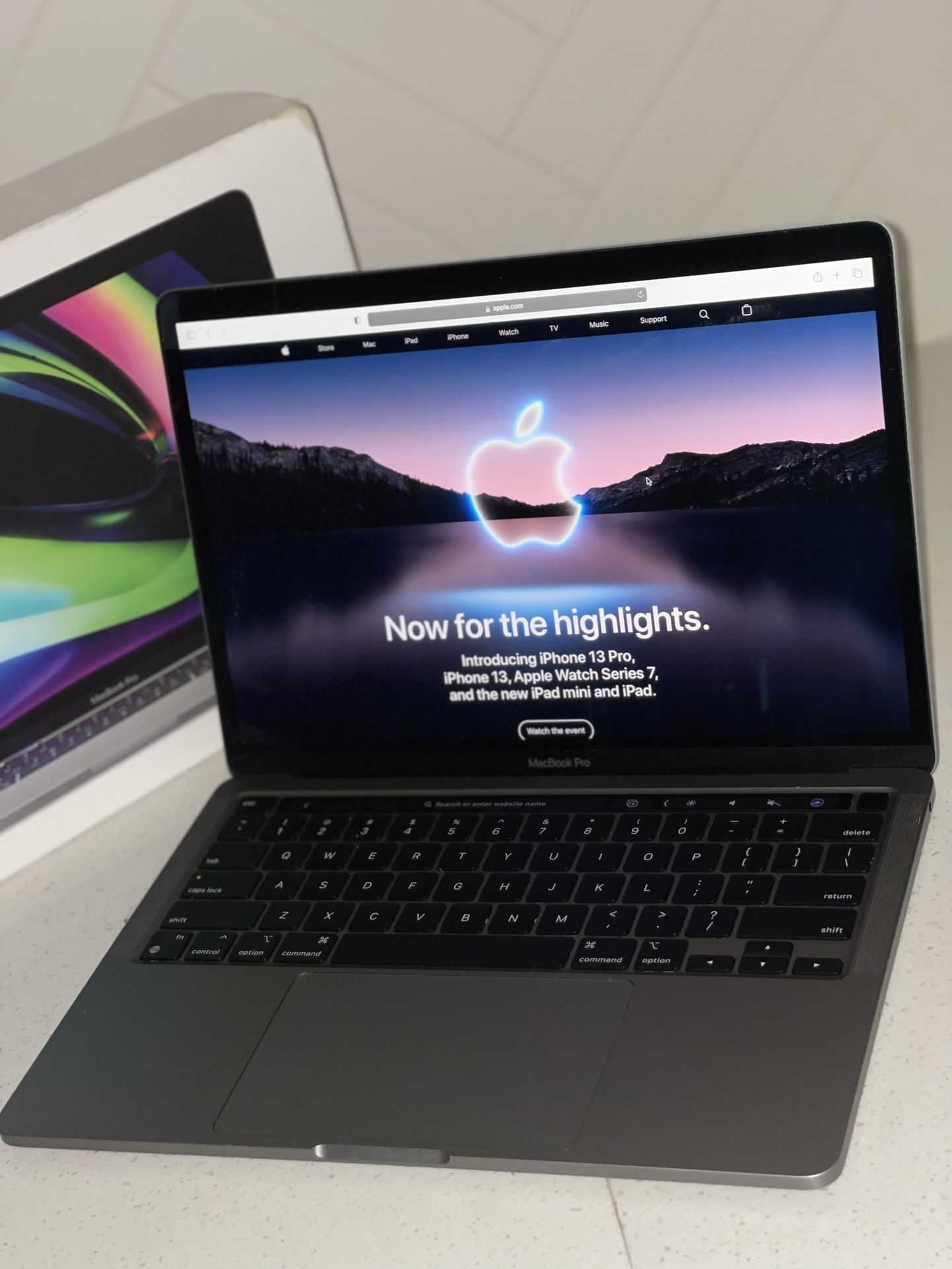 Apple MacBook Pro 13 Inch With Touch Bar 2020