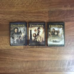The Lord Of The Rings - Set Of 3