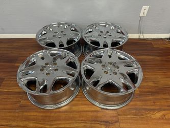 Mercedes CL500 17 Chrome Wheels 