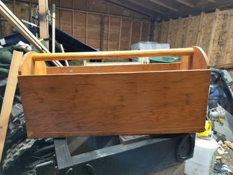 Wooden Carpenters Tool Box