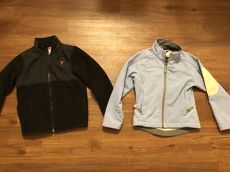 Rei Soft Shell Jacket and Fleece Coat
