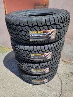 LT 285 70 17 ALL TERRAIN 10PLY TIRES F250 EXCURSION SILVERADO 2500HD RAM TITAN TUNDRA RUBICON GLADIATOR