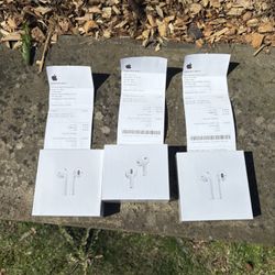 Brand New AirPod Set Apple AirPod Pro 2 Apple AirPod Pro 3 Apple AirPod Pro 2 