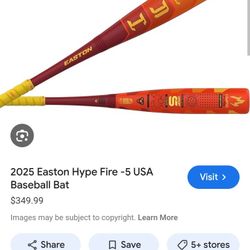 Hype Fire Baseball Bat
