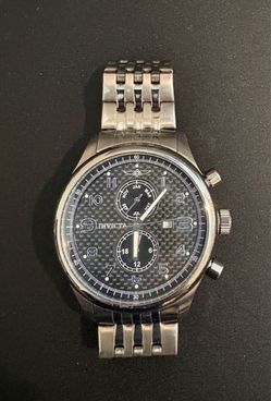 Invicta 0368 Black Dial