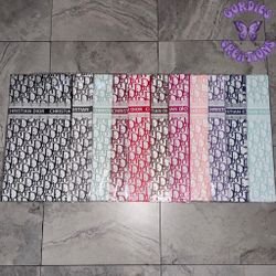 Christian Dior Floral Bouquet Wrapping Paper