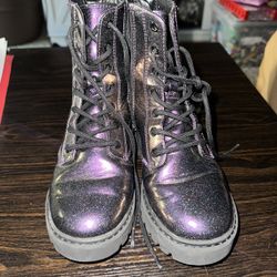 Iridescent Girl Boots Size 1