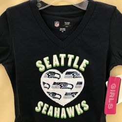 Seattle Seahawks T-shirt — Girls Youth