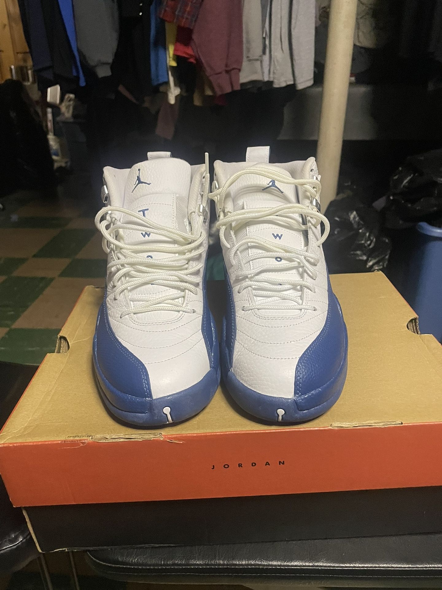 Air Jordan 12 French Blue Size 9.5