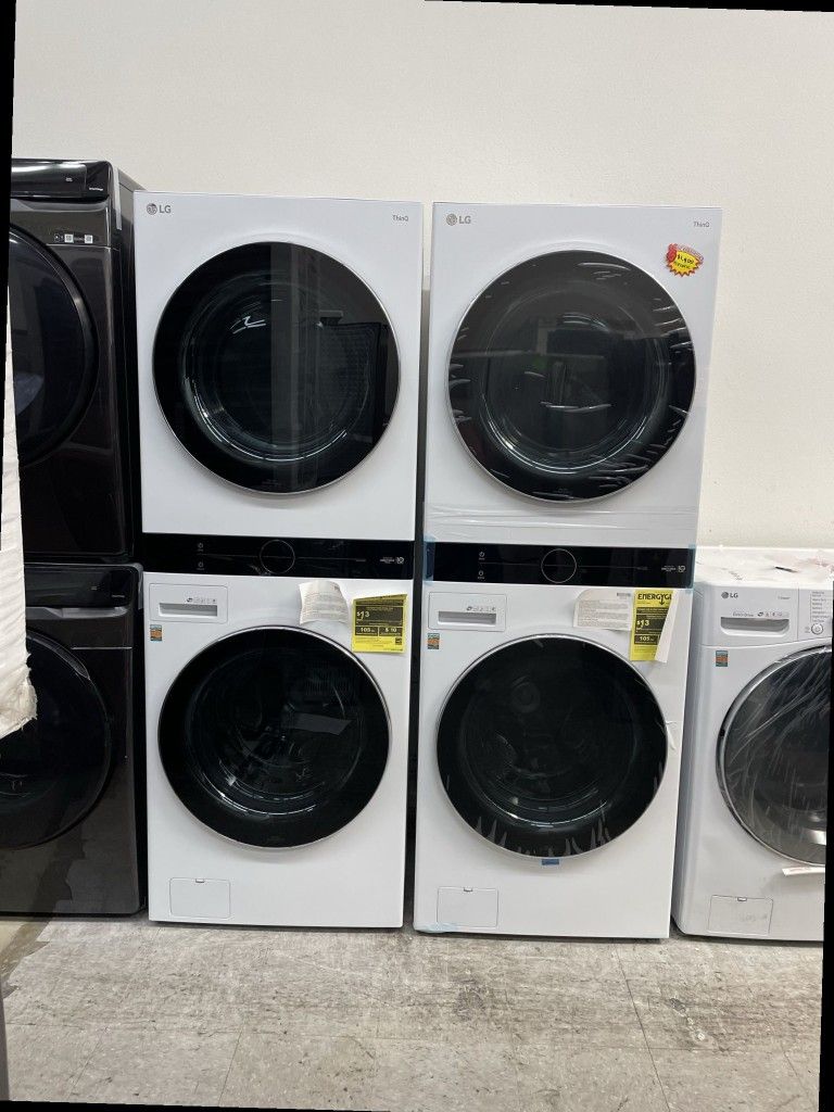 LG STACKABLE WASHER AND DRYER, 27 INCHES WIDE for Sale in ster, TX