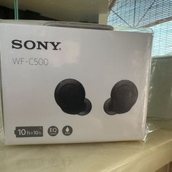 SONY WF-C500 EAR BUDS HEADPHONES 