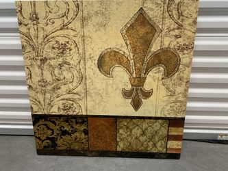 Fleur De Lis Picture / Floor De Lis 