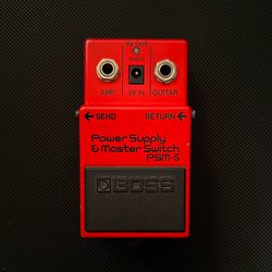 Vintage Boss PSM-5 Power Supply and Master Switch (MIJ)