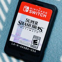 Super Smash Bros. Ultimate (Nintendo Switch, 2018) Game Only Tested 