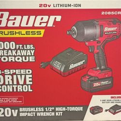 New 1000 Torque Impact Wrench Kit