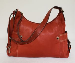 Fossil Leather Handbag