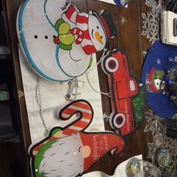 Xmas Light Up  Window Decor 