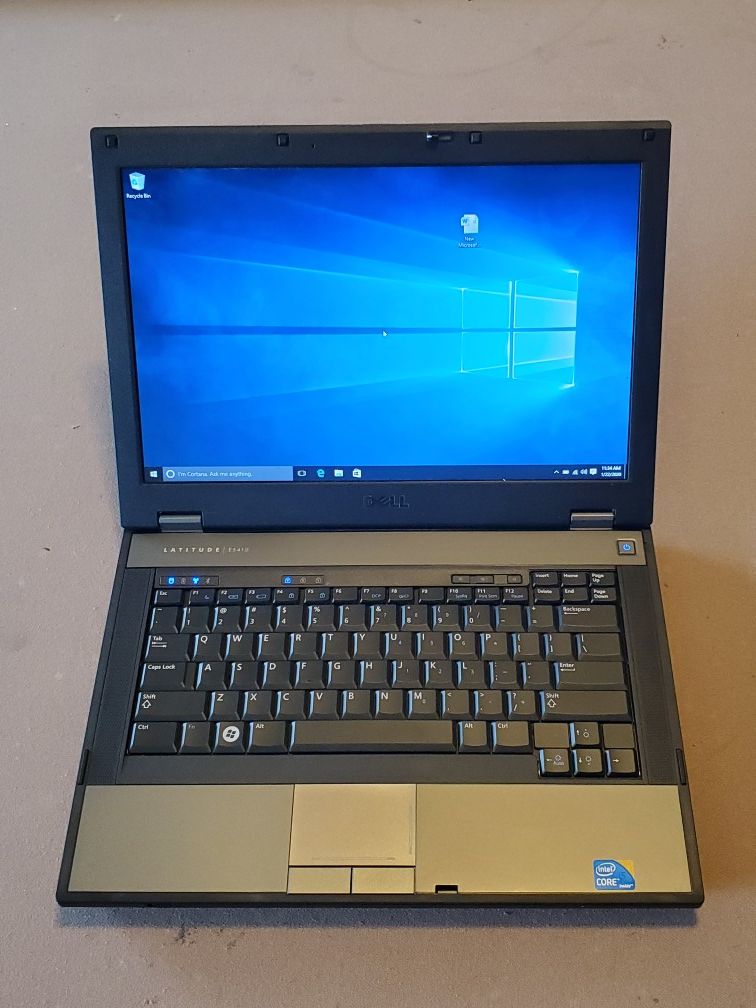 Dell Laptop Intel i5 processor Wifi DVD Microsoft office Installed 4gb ram