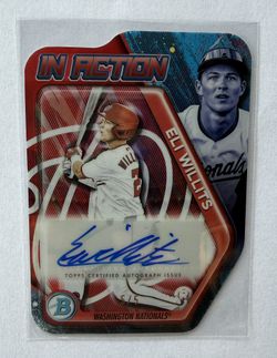 Eli Willits Bowman 1st RC Auto Red 5/5