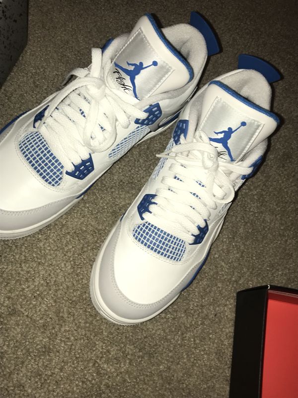 jordan 4 military blue size 8