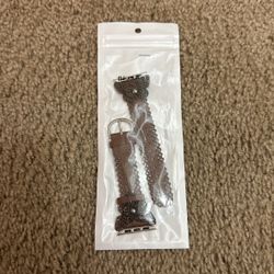 PlusRoc Leather Band Compatible With Apple Watch Leather Butterfly For Women