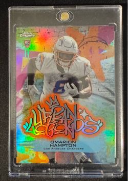 Omarion Hampton rookie card