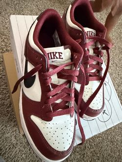 Maroon & Black Nike Dunks 5.5y