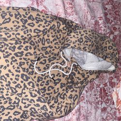 Cheetah print sweater