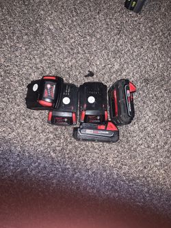 Milwaukee batteries
