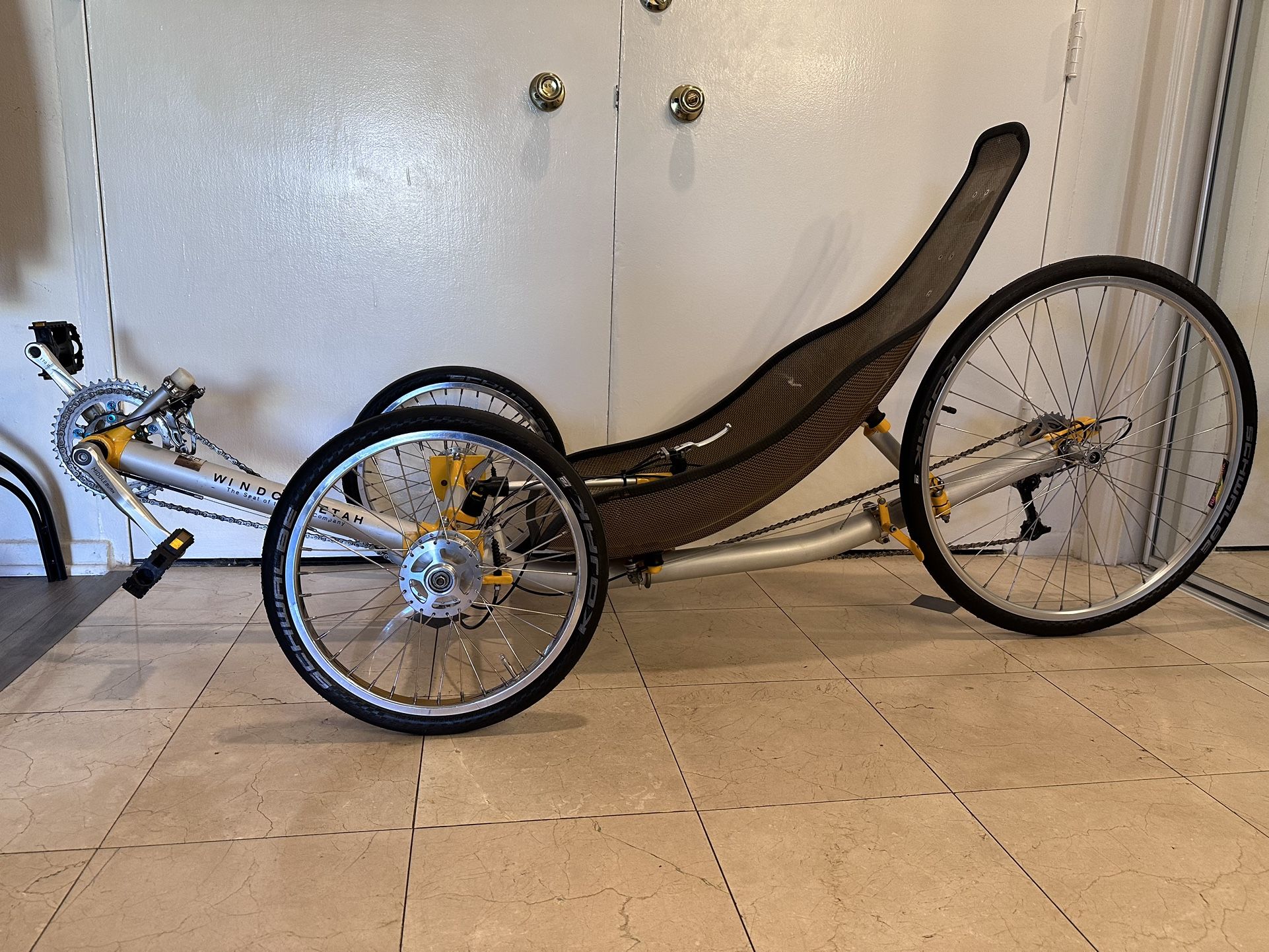 Burrows Windcheetah Recumbent Trike Tricycle for Sale in Beverly Hills CA OfferUp