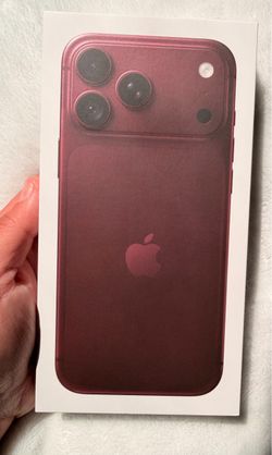 Iphone 18 Pro Max 512gb Burgundy Unlocked price is firm