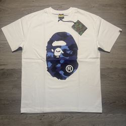 Bape T-shirt ⚪️🔵