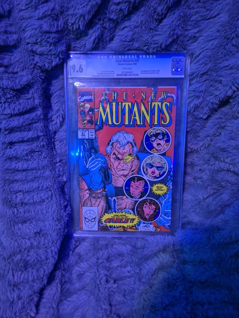 NEE MUTANTS #87 MARVEL COMICS