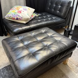 IKEA Morabo Chase Add On Unit And Ottoman 