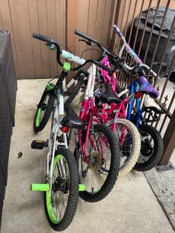 All kids bikes all work 40