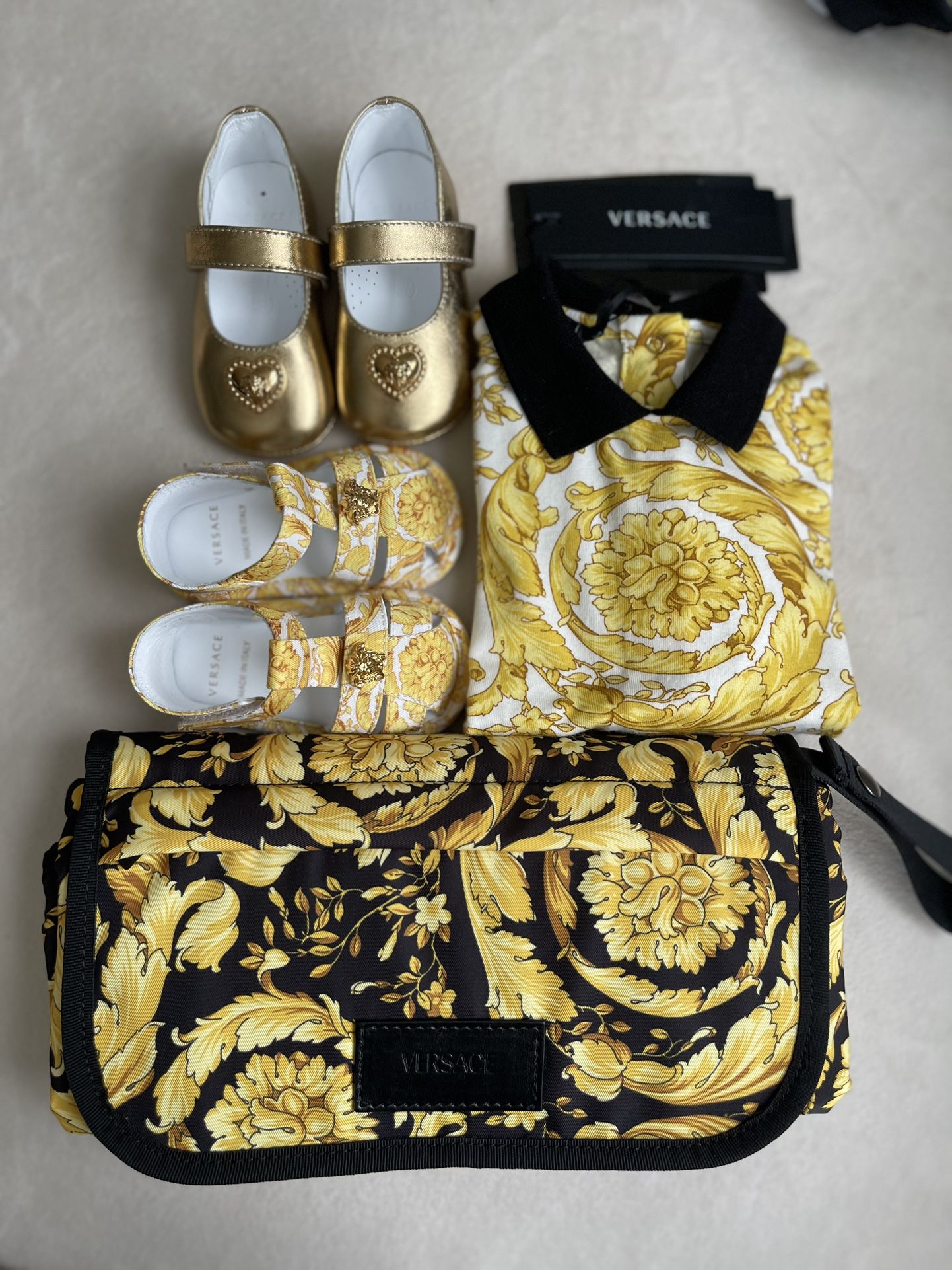 VERSACE Baby Clothes, Shoes, Changing Mat