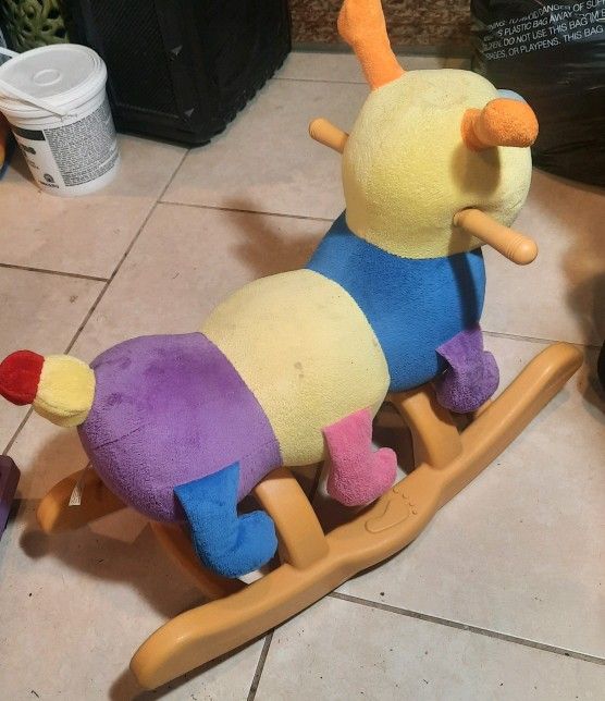 Kids Rocking Caterpillar Toy