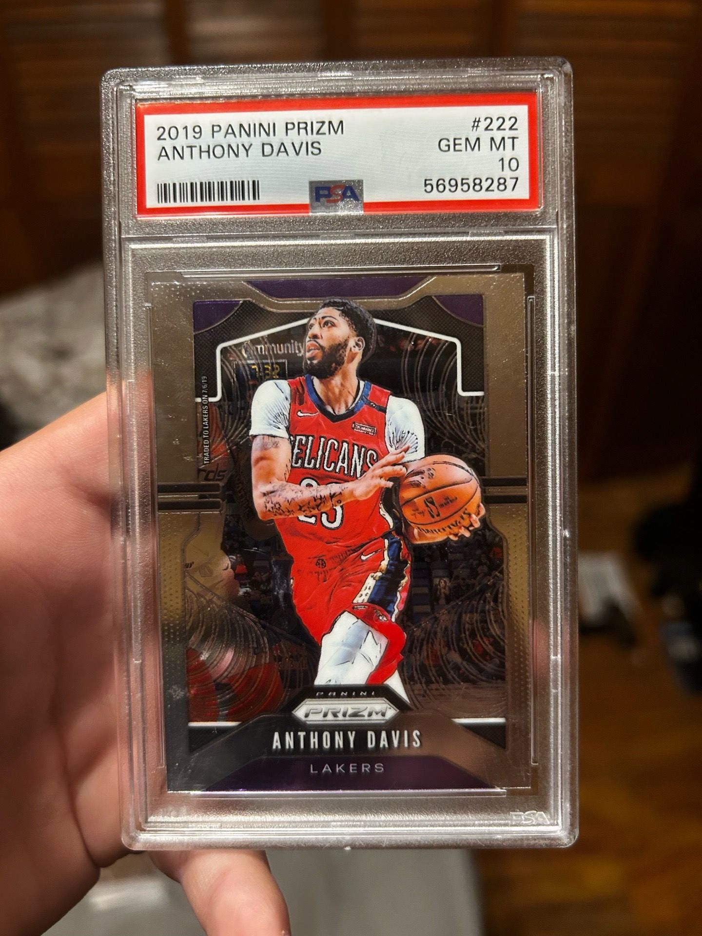 Anthony Davis Psa slab