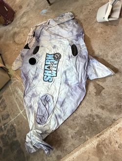 Shark pool swimming float