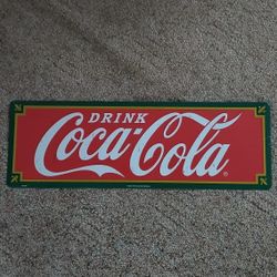 Metal Coca-Cola Sign 