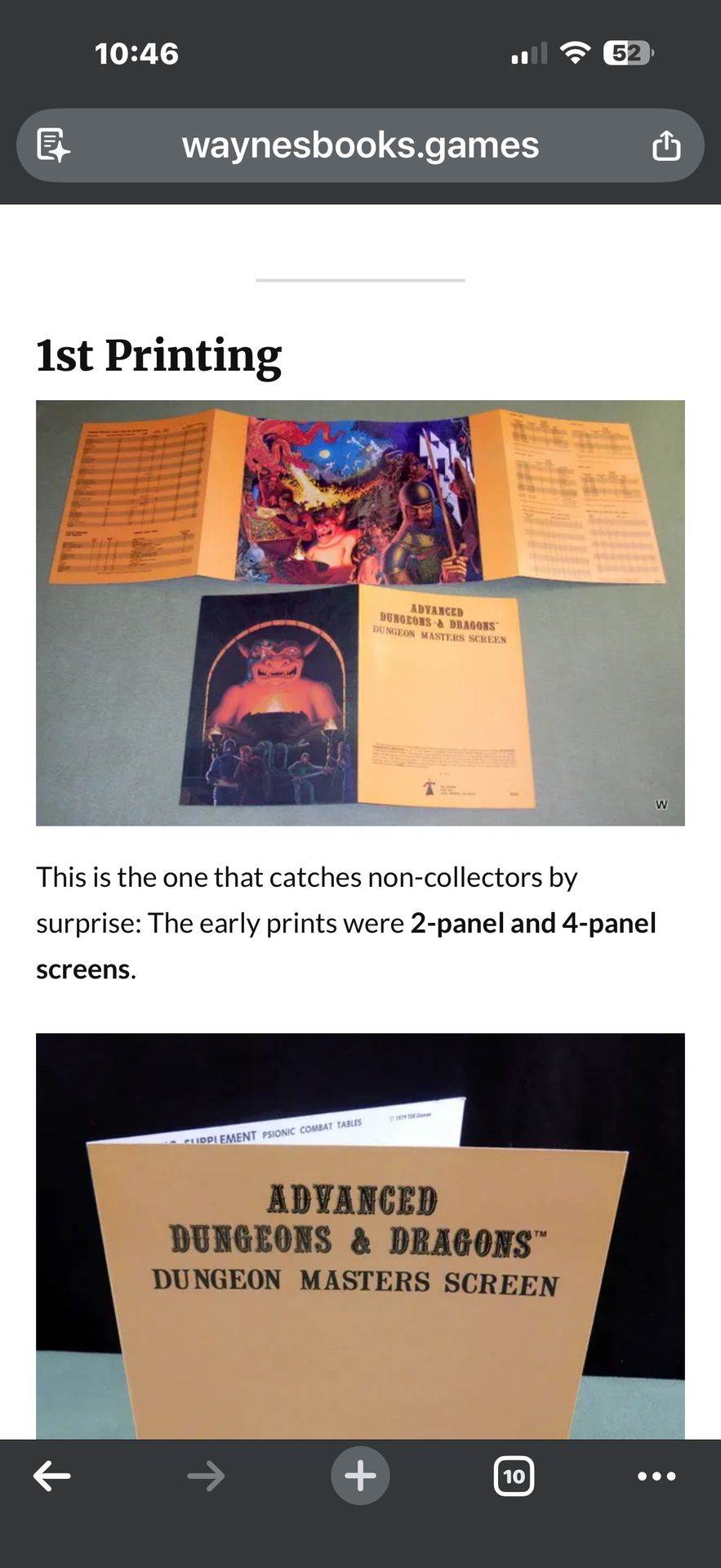 Advanced dungeons and dragons. Dungeon mattress screen both of them..