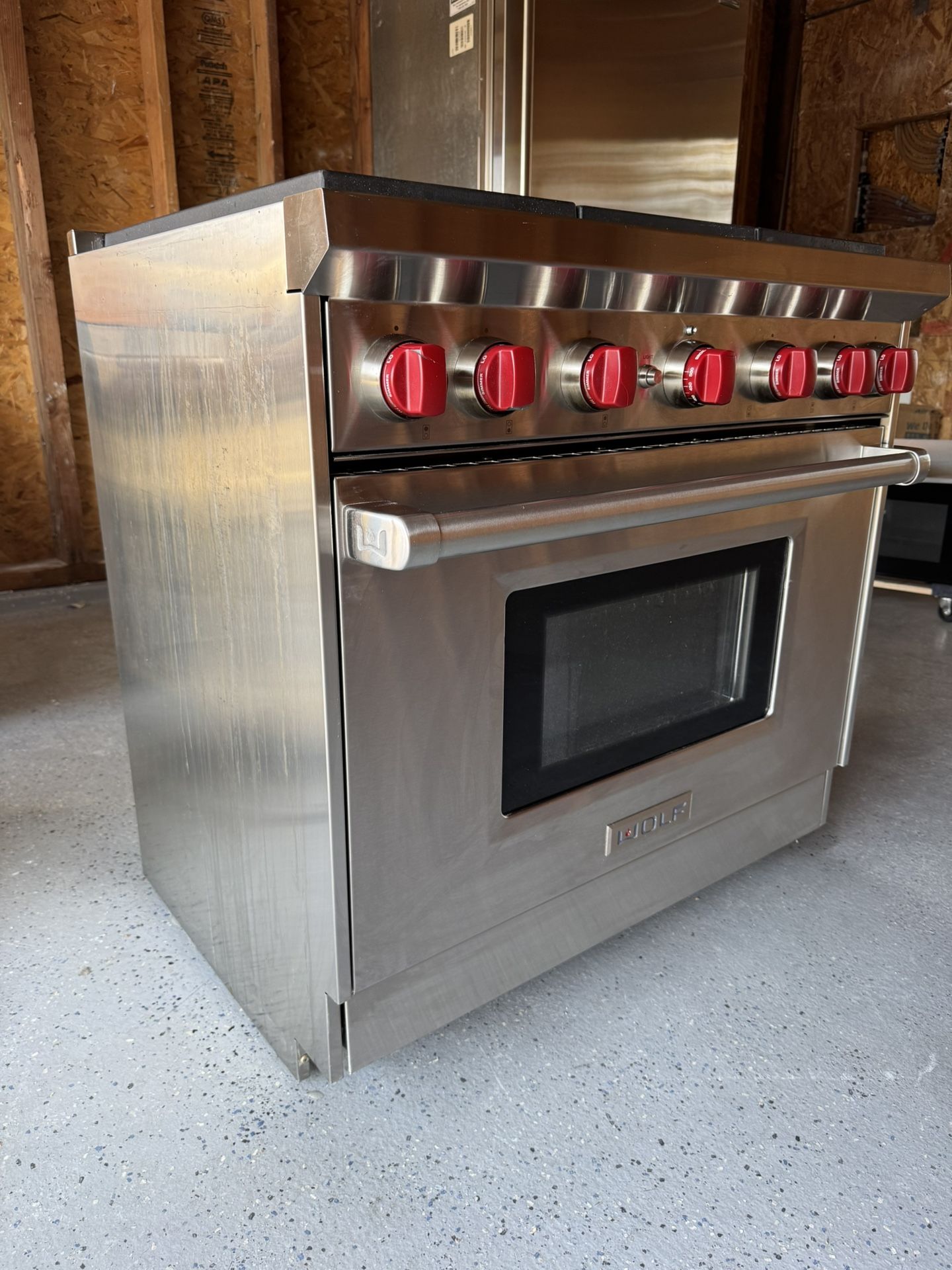Wolf, Gas Range