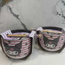 Kuromi Chopstick Bowls Set