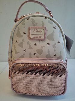 Disney Princess Loungefly Backpack and Wallet